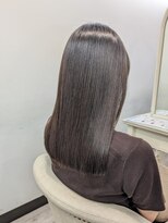 ラテ アトリエ(latte atelier)&nbsp;メテオカラー/暗髪/潤艶ストレート