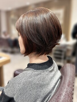 ユウヘアー 石川橋店(U Hair) ショートボブ ふわっとパーマ