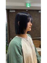 アオ(AO)&nbsp;艶々 肌が白く見えるBlue Hair