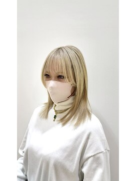 ケアブリーチ×レイヤーカット