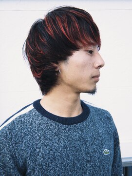 メンズウルフ×ハイライト