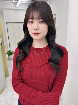 大人っぽレイヤーカット/透明感ラベンダーグレージュ