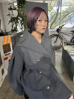 マトペ&nbsp;レイヤーボブ　デザインカラーボブ