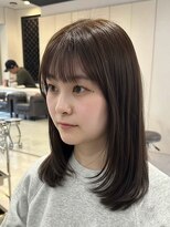 ノア(no_a)&nbsp;【四条烏丸】ナチュラルブラウン×ミディアムレイヤー