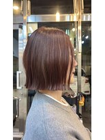サイ(sai x) 切りっぱなし外ハネラインボブ