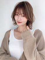 ケーツー エソラ池袋店(K-two)&nbsp;小顔レイヤー大人カジュアル*レイヤーボブ*30代40代50代*丸顔