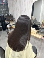 ワイト(&y～waito～)&nbsp;【髪質改善カラーで整える艶ダークロング】
