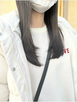 HONORI　艶髪矯正/髪質改善/透明感カラー/ヘッドスパ【ほのり】の写真/【天神/大名】初めてのカラーやパーマは「HONORI」にお任せ♪学割クーポンご用意有◎通いやすい価格♪