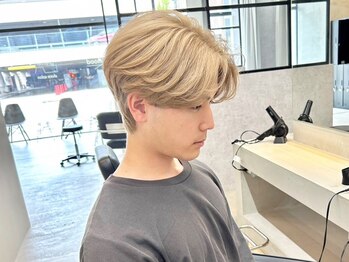 セン(SEN)の写真/オシャレmen'sが通う!流行りも"らしさ"も技術×センスで◎［学割U24/メンズカット/ブリーチ/ダブルカラー