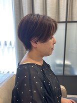 ブルーベイル(Blue Veil.)&nbsp;30代40代50代小顔ハンサムショートアッシュブルーブラック