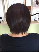 ツヤ感レイヤーショートスタイル