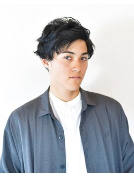 エニーデー(Any-D) 【メンズパーマ】好印象間違いなし！爽やかアップバング！