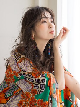 ヘアアンドエステ ヒロイン 西麻布本店(Hair&Esthe HIROIN) エスニックなウェービーパーマ『山村雄貴』