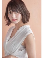 ミンクス 原宿店(MINX)&nbsp;伸ばしかけでもお手入れ簡単！軽やかボブ