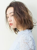 ラ シーク ふじみ野西口店(Ra:seek) 【Ra.seekふじみ野】やわらかウェーブのボブ