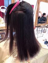 大嶋直樹の美容室 表参道&nbsp;高難易度縮毛矯正＝手で乾かしただけです。本当です。