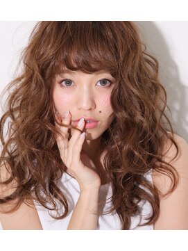 ヘアーズ ベリー 下大利店(hairs BERRY) 無造作ふわふわカール♪