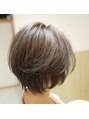 フォー ディア ビューティー サロン(for Dear Beauty salon)&nbsp;菱形のショートカット！軽いけど落ち着いたイメージに！