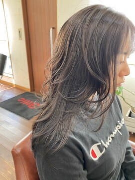 アティック(attic) ブリーチ無しカラーチョコレートグレージュ