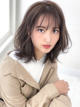 アグ ヘアー ウォーリー 折尾店(Agu hair Wally) 《Agu hair》無造作×フェミニン大人ミディ