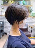 【30代40代】横顔美人な絶壁解消ショートパーマ「永田カズヤ」