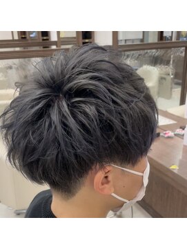 プログレス 国分寺店(PROGRESS) <大澤>前下がりマッシュ×グレイッシュブルー