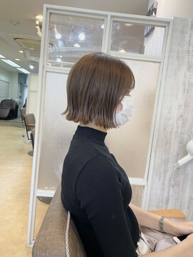 アミート(ameet) 切りっぱなしベージュ