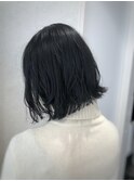 黒染め無し♪ブルーブラック[藤沢/髪質改善]