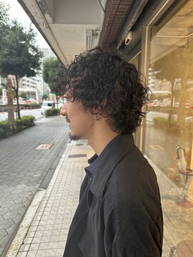 ハマモト メンズパーマ