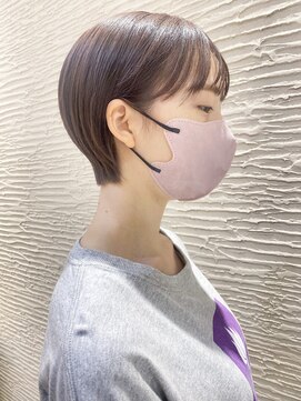 モリオ フロム ロンドン サッポロファクトリー店(morio FROM LONDON) 【morio】札幌ショート 耳掛けボブショート