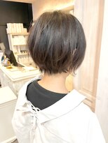 キャアリー(Caary) 福山市美容室Caary 人気似合わせカットショートボブ