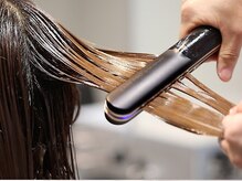 全てのトリートメントメニューで使用☆トリートメントを髪の深層部まで浸透♪超音波アイロン「CARE PRO」