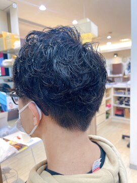 マイスタイル 大井町店(My jStyle by Yamano) ツーブロックマッシュ×スパイラルパーマ