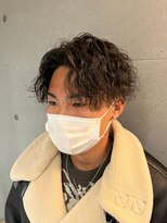 メンズサロンドットリアン(dot. lien) 無造作スパイラルパーマ刈り上げマッシュメンズパーマ