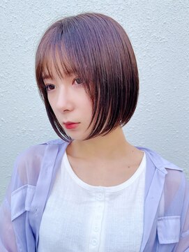 ロンドホットリップ 立川(Lond hot lip) ◇ボブ/ミニボブ/小顔/チョコレートカラー/立川
