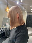 6741ミルクティーアッシュ艶髪シルキーベージュグレーベージュ