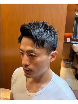ヘアモード キクチ 銀座店 銀座　理容室　ショートスタイル　刈り上げ