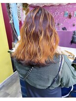 トーク 武庫之荘(TAL'KE)&nbsp;TAL'KE武庫之荘/バレイヤージュ×オレンジ_314