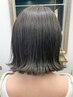 《再来》【透明感☆透け感抜群　目指すスタイルに♪】カラー+カット