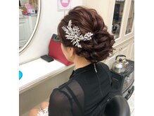 ビューティサロン東京堂の雰囲気（ヘアセットのプロが担当させて頂くので1日中崩れません。）