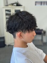 バース 河原町店(BIRTH)&nbsp;ツイストスパイラルパーマツイストパーマメンズマッシュパーマ