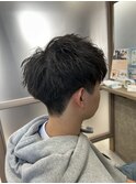 メンズマッシュ×ツイスパ