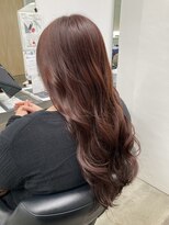 イレス 札幌円山店(IRESU) 切りっぱなしボブ/エアリーロング/美髪/ピンクブラウン/ショート