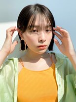 ガーデン タチカワ(garden tachikawa)&nbsp;フェイスレイヤー/小顔カット/寒色系カラー/グレージュ