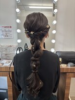 エメティ(Aimerty)&nbsp;編み下ろしアレンジ♪