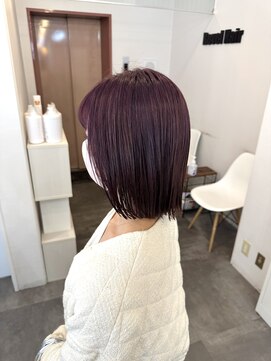ルヴェルヘアー(Revel hair) ピンクバイオレット