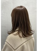 30代40代50代外ハネミディアムレイヤー髪質改善酸性ストレート