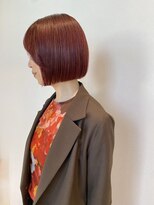 エンター 天神店(ENTER)&nbsp;レッドブラウン/ミニボブ