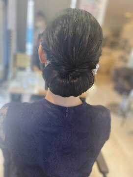 ハーティーモトヤワタ(hearty MOTOYAWATA) 大人まとめ髪×ニュアンスアレンジ