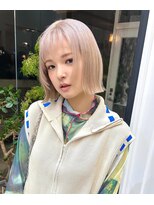 ワク 藤沢店(waku)&nbsp;ハイトーン　ホワイトベージュ　ブリーチ